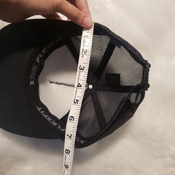 Port Authority Foam Outdoor Black Trucker Hat - Picture 5 of 8